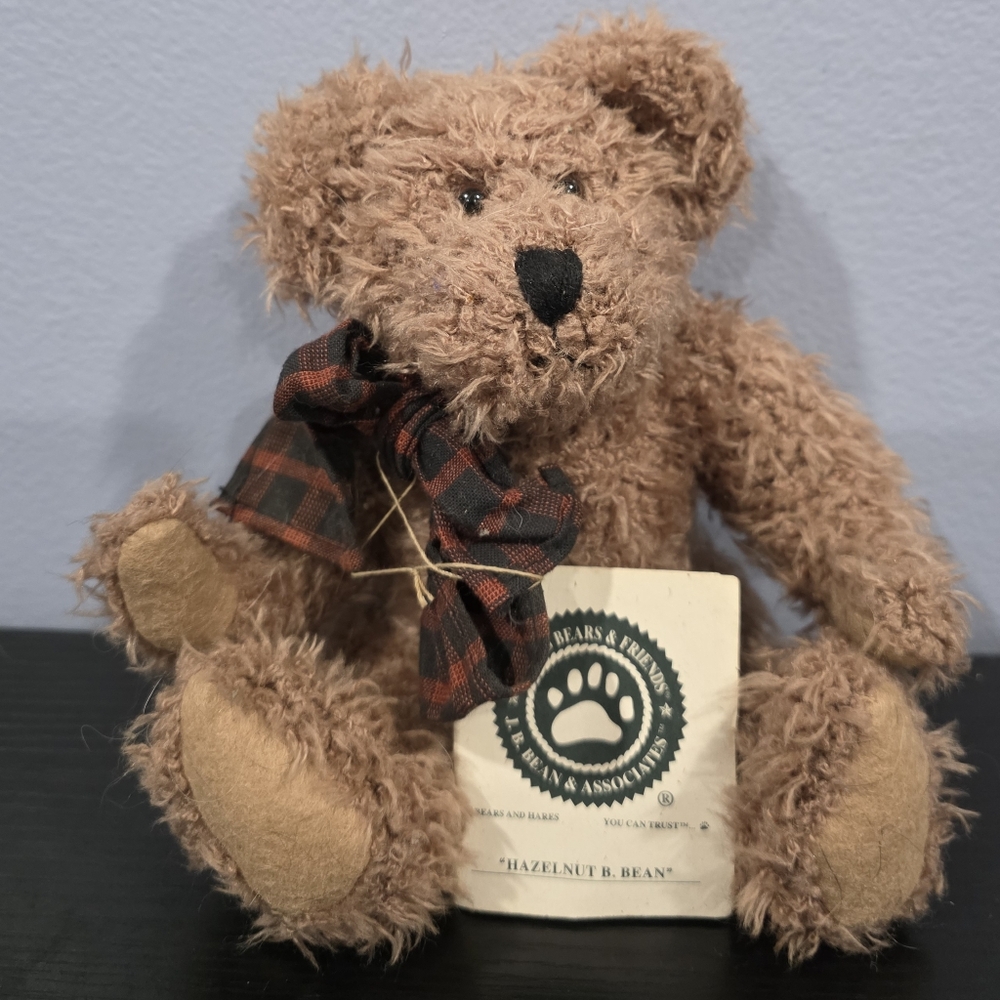 Boyds Plush Bear 10" Hazelnut B. Bean
